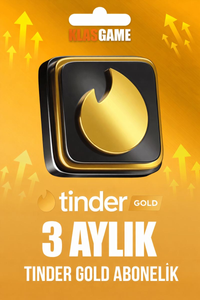 Tinder Gold Abonelik - 3 Ay (TR)